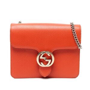 Gucci Small Dollar Calfskin Interlocking G Crossbody